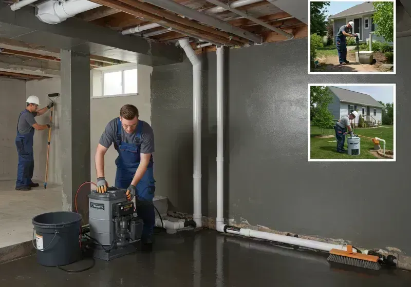 Basement Waterproofing and Flood Prevention process in Western Springs, IL